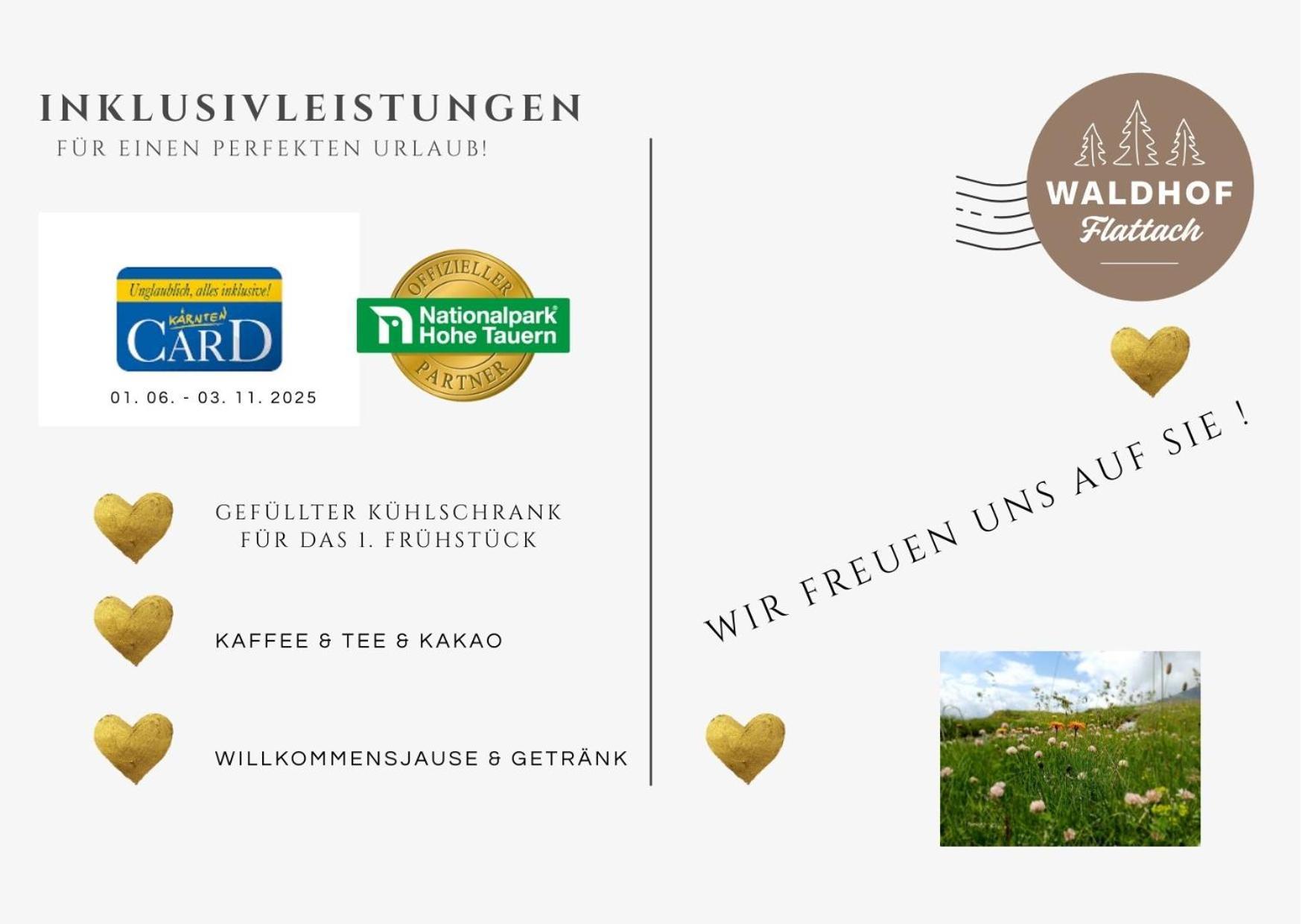 Appartement Waldhof Flattach Bagian luar foto